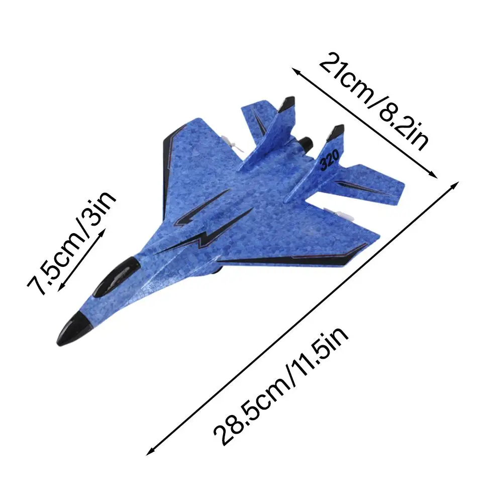 RC Foam Aircraft SU-35 Plane 2.4G Radio Control Glider Remote Control Fighter Plane Glider Airplane Foam Boys Toys Foam Plane