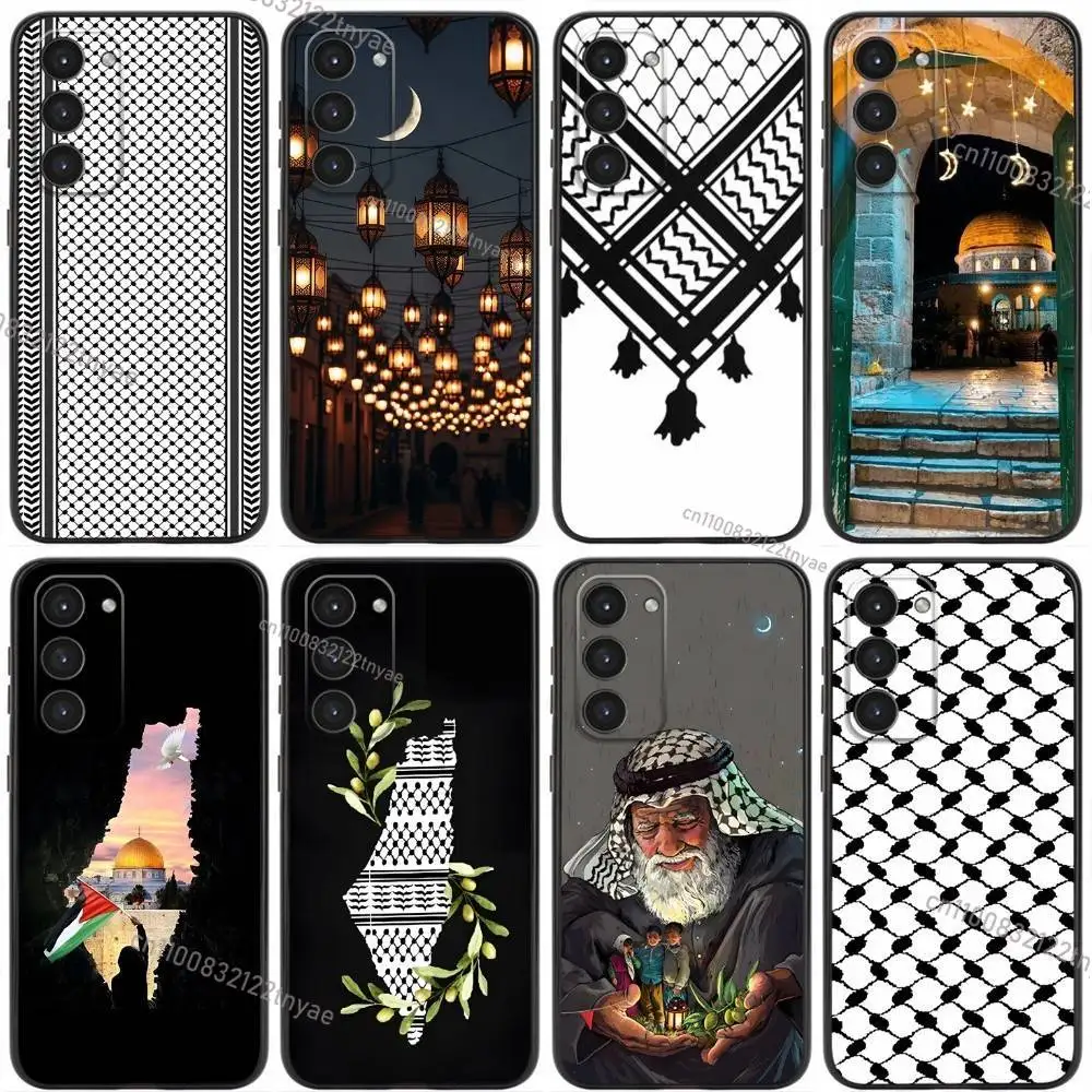 

Keffiyeh P-Palestine-S Phone Case For Samsung Galaxy A20,21s,22,31,32,52,53,72,73,80,91 Soft Liquid Silicone Black Cover
