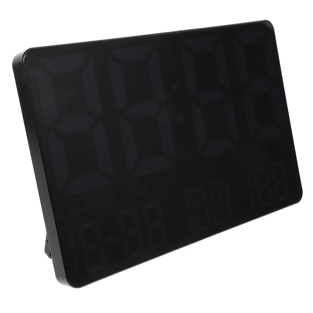 

Large Digital Wall Clock Large Display LED Temperature Humidity Weather Digital Alarm Countdown Clock for Office