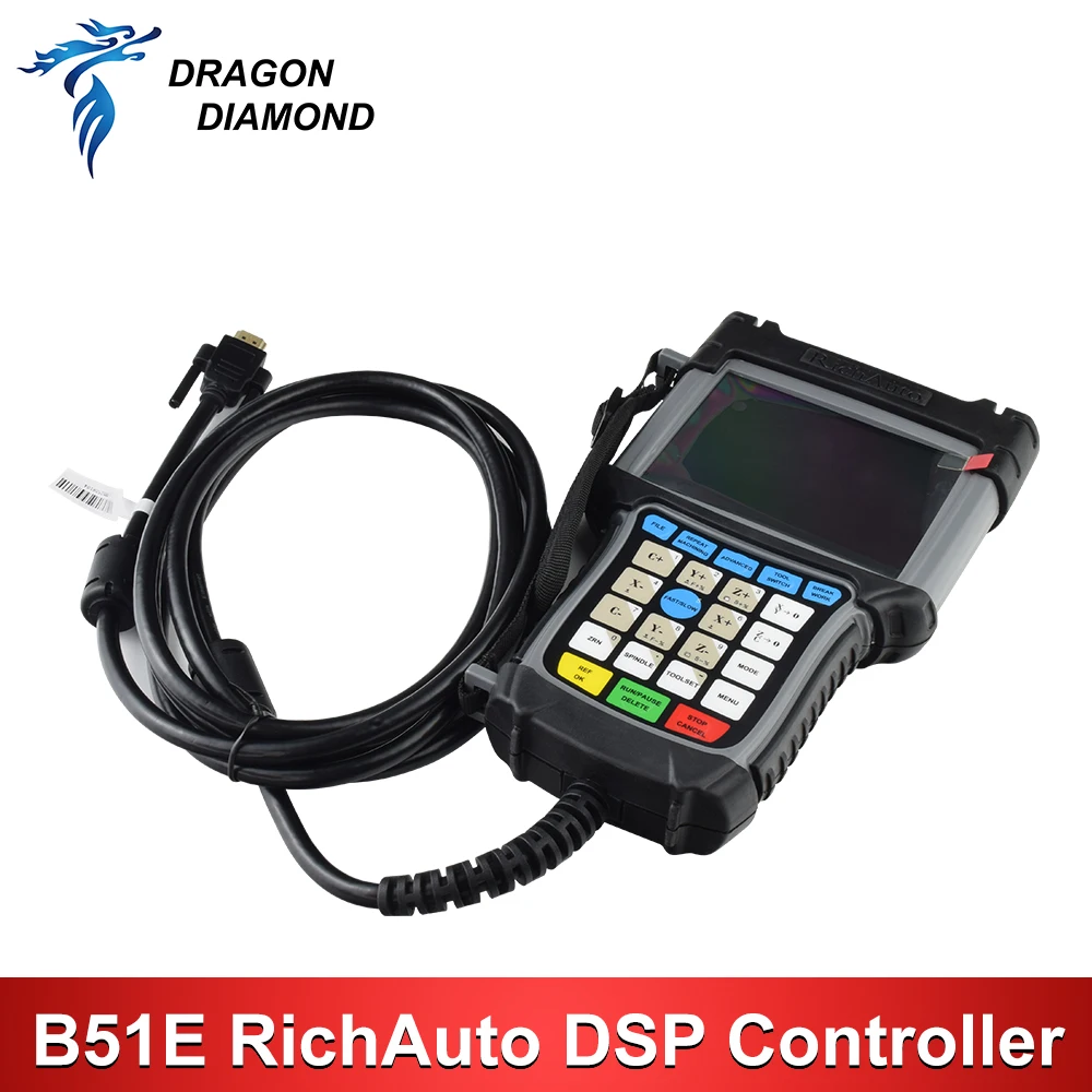 RichAuto DSP B51 Controller CNC USB B51E Supporto controller a 3 assi Stepper per controllo router CNC