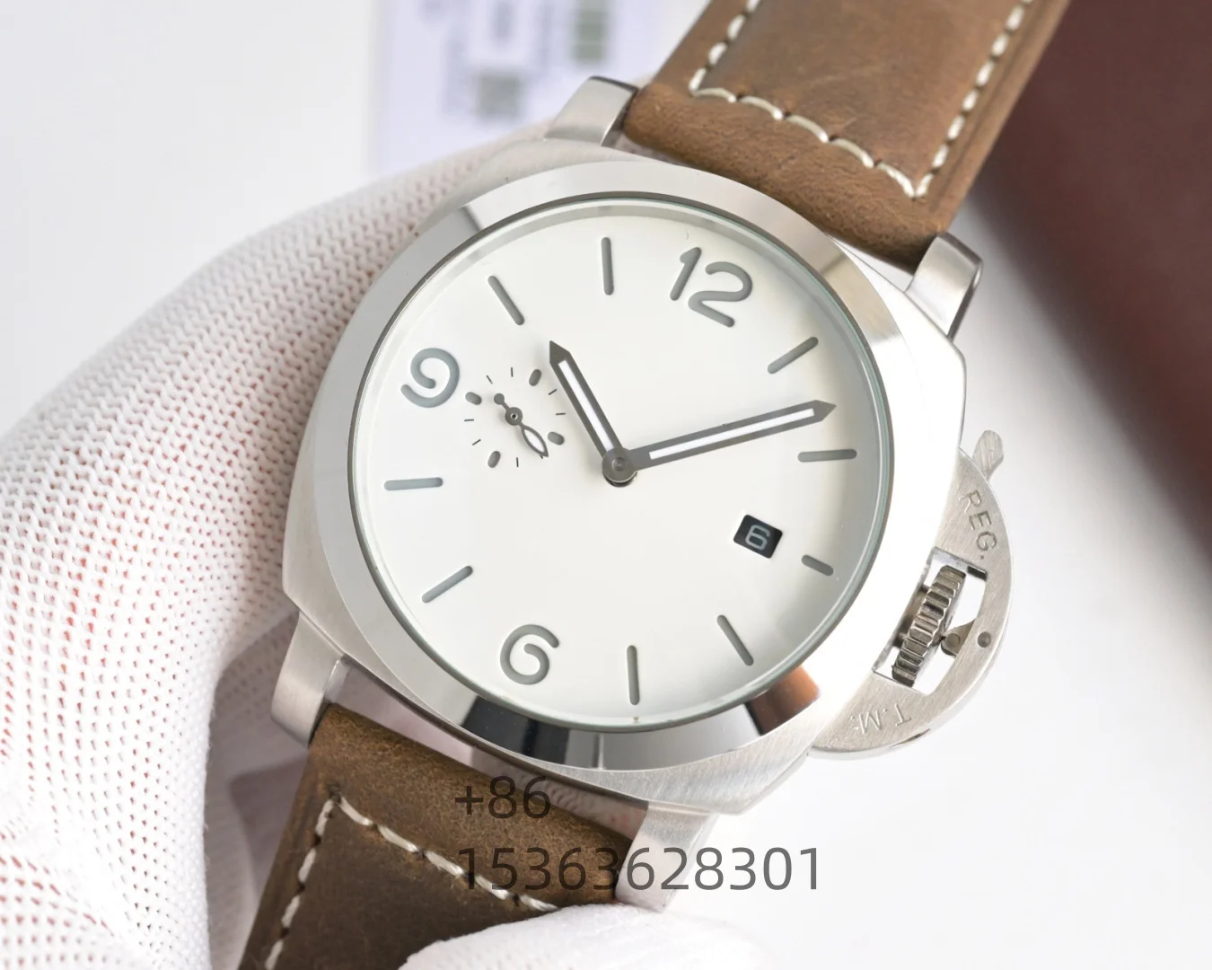 

914 premium steel watch 44mm Automatic Mechanical Watch Fully Functional PN