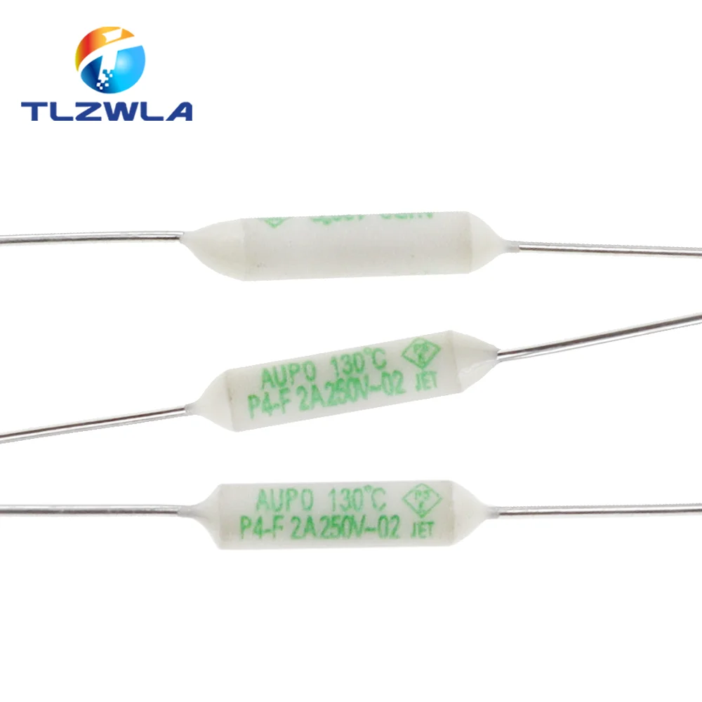 Temperature Fuse JET RF AUPO 1A 2A 3A 5A 250V 84/102/115/125/130/135/145/150C Degrees