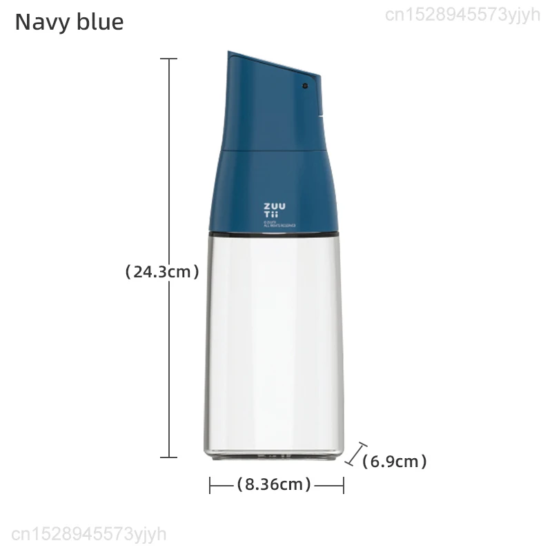 Youpin Zuutii-Tapa de interruptor de gravedad automático, lata de aceite, boquilla de silicona a prueba de derrames, diseño sin goteo, 500ml de capacidad, utensilios de cocina para barbacoa