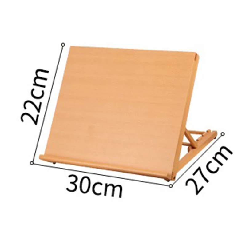 Portable Sketch Easel Desktop Easel Desktop Drawing Board Standing Easel Watercolor Oil Painting Art Supplies