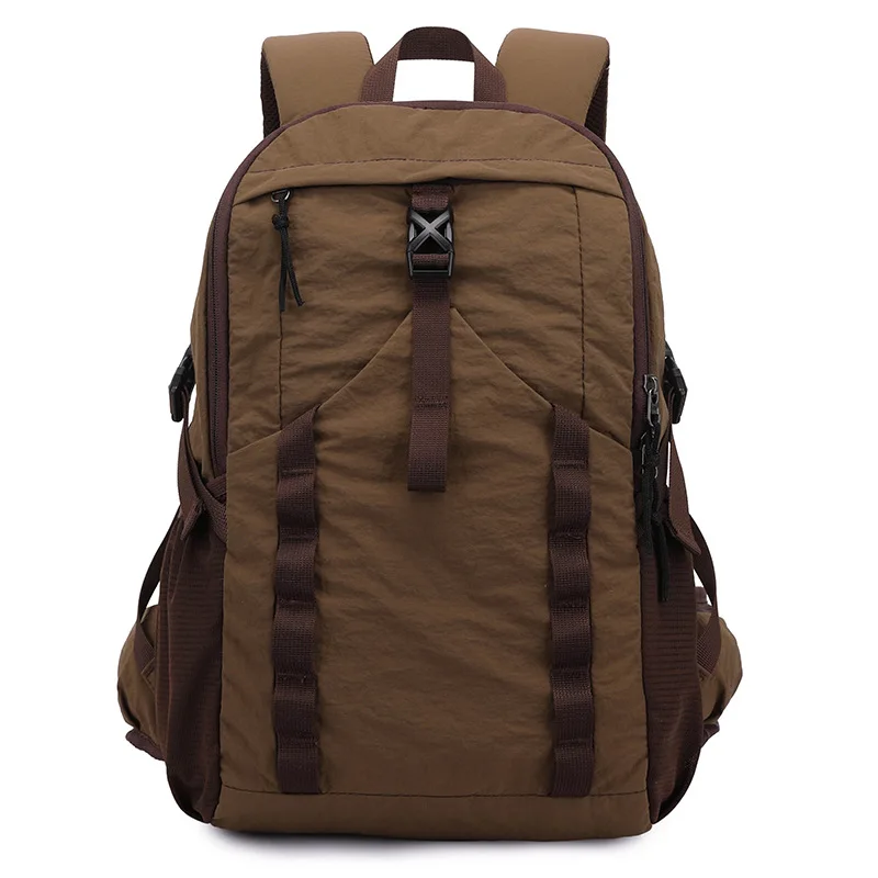 

Backpack - Outdoor durable and scratch-resistant hiking bag with large capacity and multi-functional features for travel.