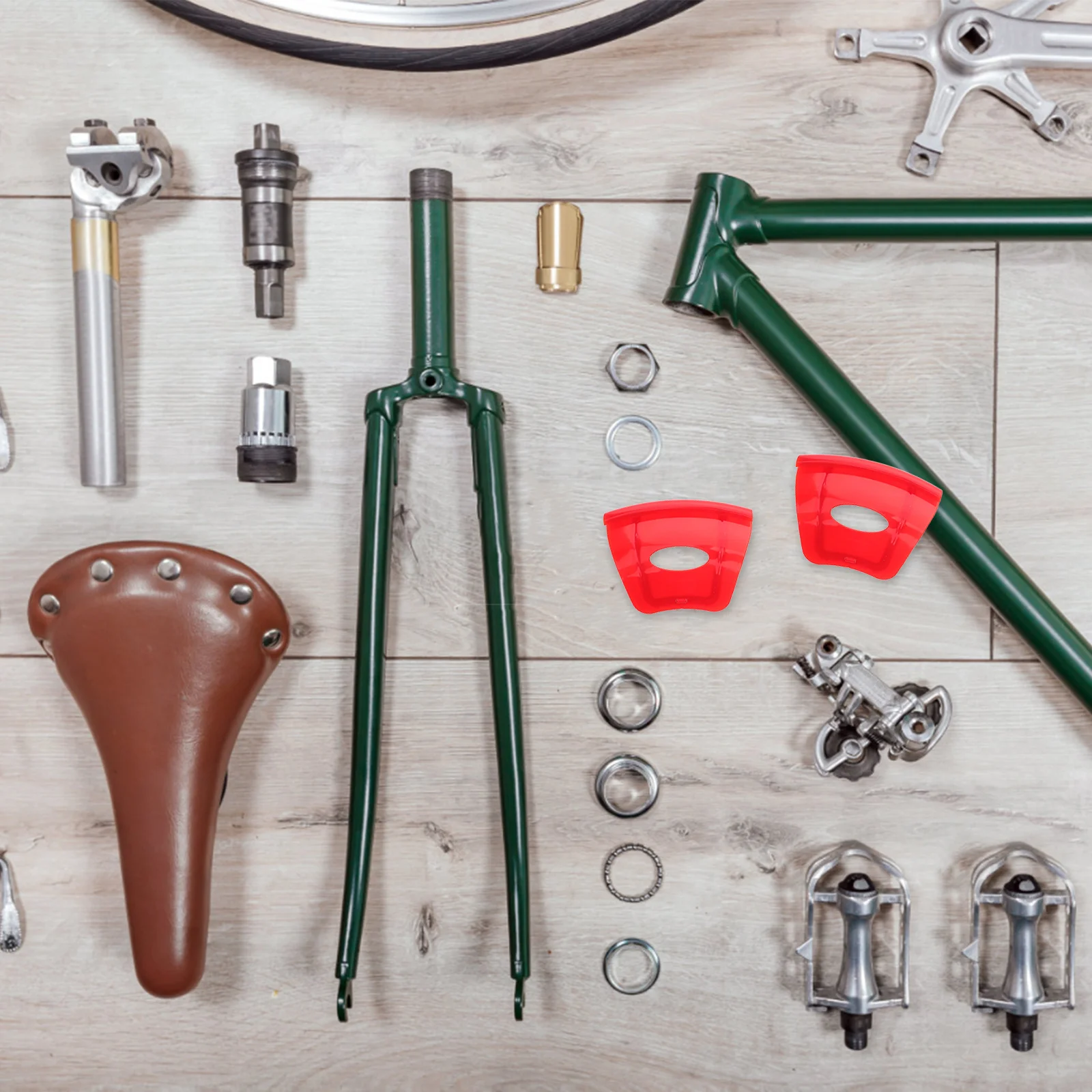 

2Pcs Rim Protector Tire Changer Guard Resin Material Sturdy Lightweight Universal Fit Bicycle Motorcycle Maintenance