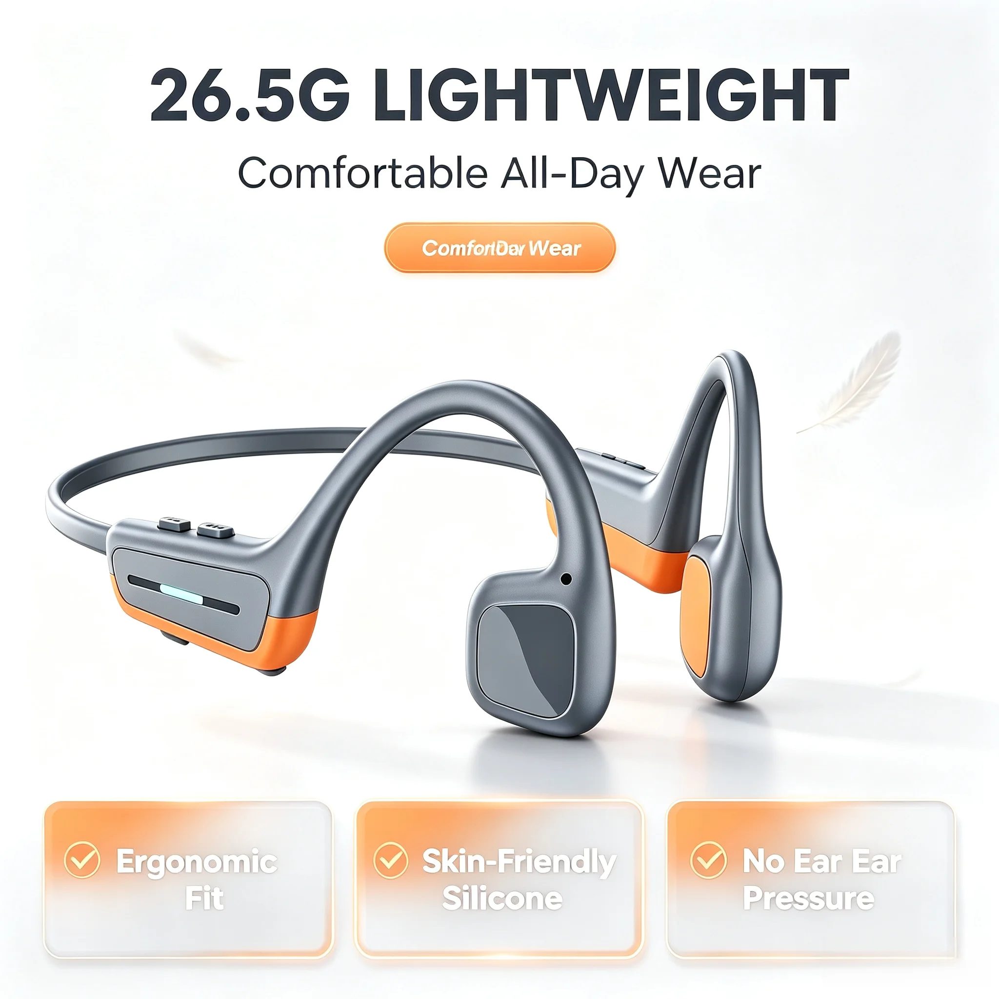 Słuchawki bezprzewodowe Blueto – Bone Conduction Running Headphones recenzja i cena