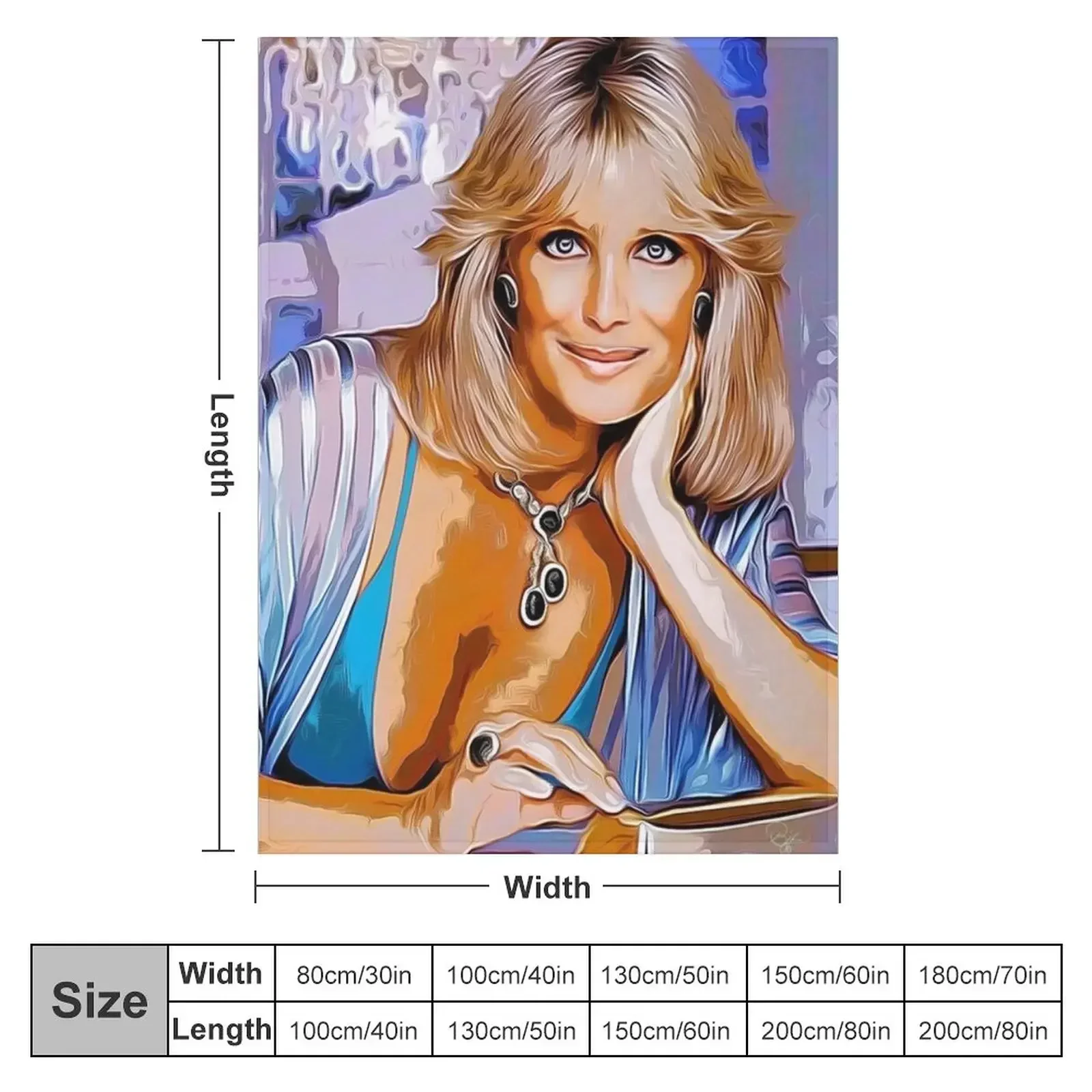 KRYSTLE CARRINGTON - DYNASTY Throw Blanket Decorative Throw Winter beds Baby Blankets