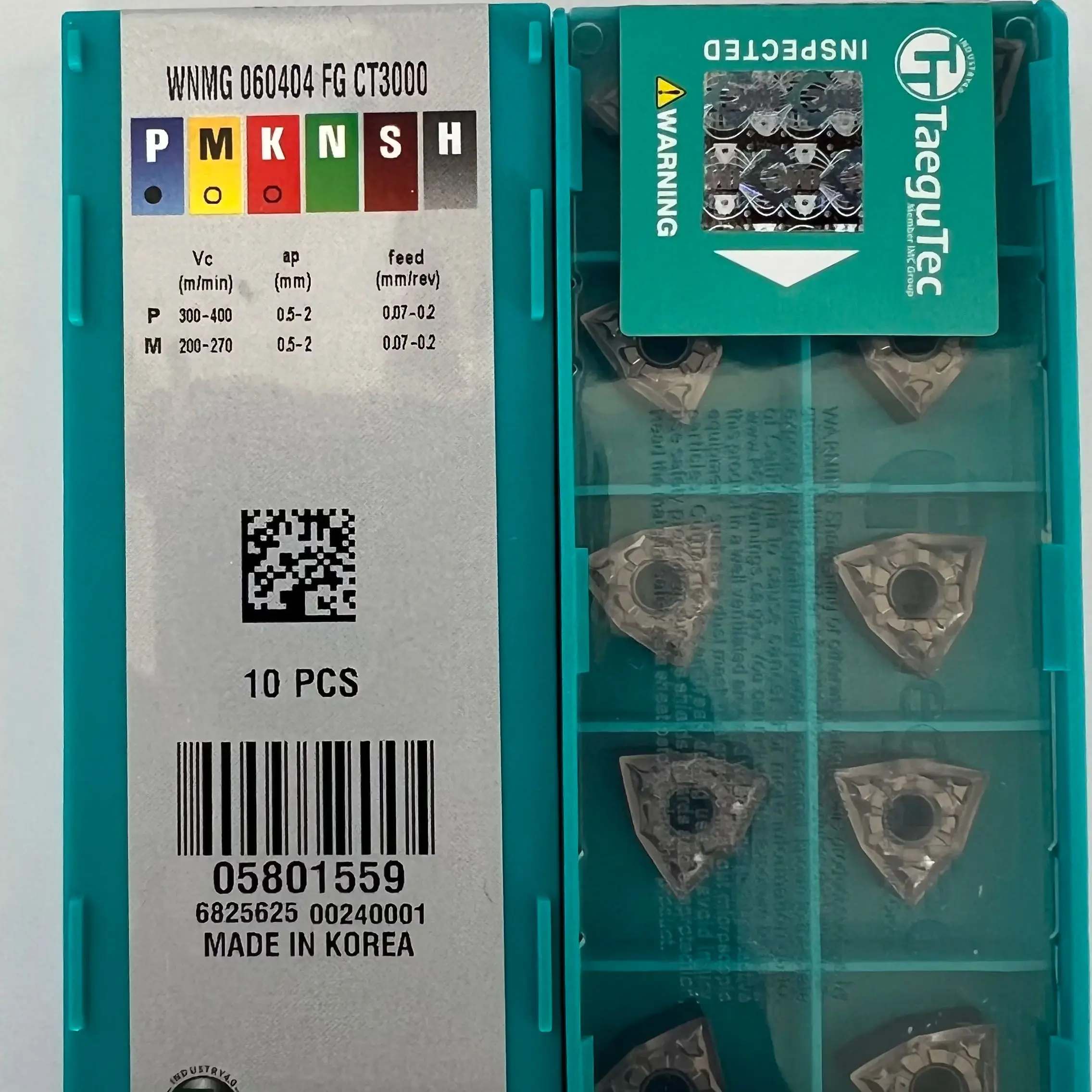 

WNMG 060404FG CT3000 /Alloy blade 10 PCS