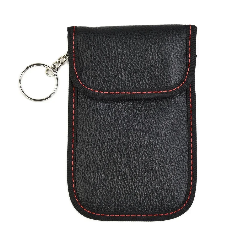 Anti Theft Signal Blocking Cover Pouch Case RFID Key Bag Leather WIFI Protection Shielding Waterproof RFID Useful