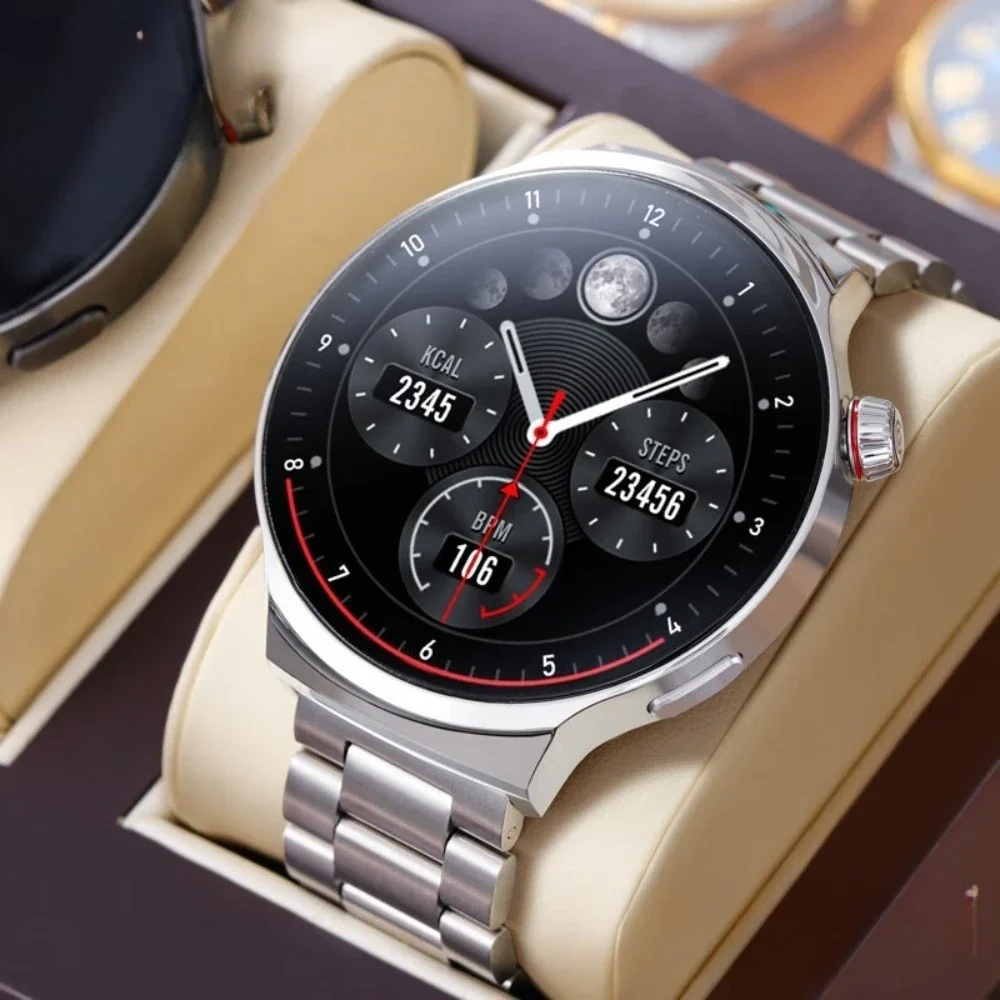 AMOLED Display Smart Watch Bluetooth Voice Call ECG PPG Health Monitor IP68 Waterproof Multifunction Sports Fitness Smartwatch