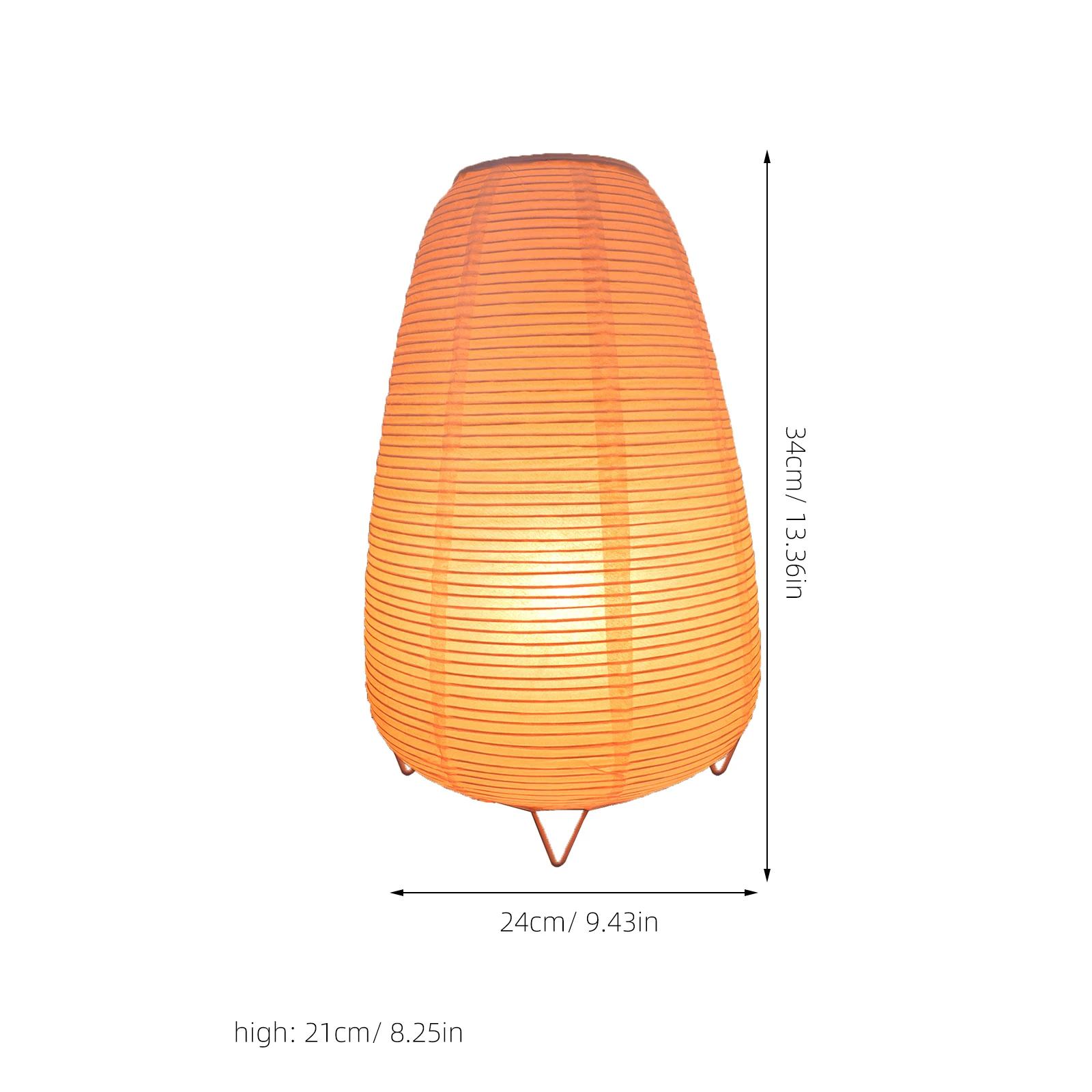 

Paper Lantern Night Light Soft Bedside Table Lamp for Bedroom Nursery Study Room Small Lights Desk Light Warm Glow Feeding