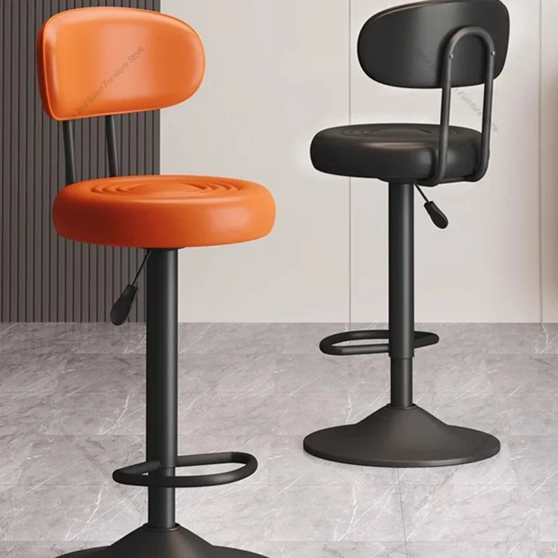 Swivel Luxury Bar Chairs Nordic High Stool Restaurant Modern Bar Chairs Reception Italian Design Bar Furniture Cadeiras LLBC