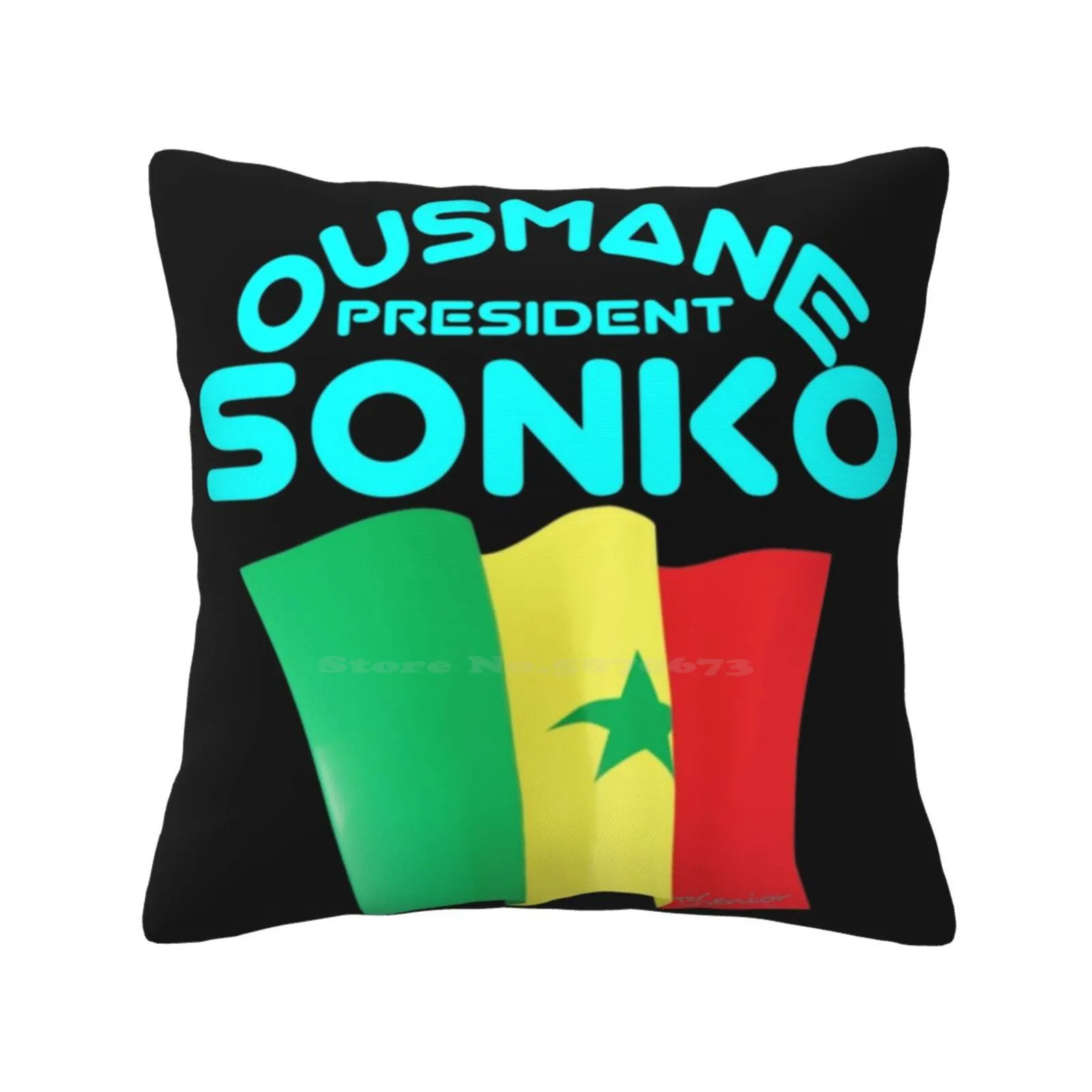 Ousmane Sonko Bedroom Office Hug Pillowcase Ousman Sonko President Ousmane Sonko Pastef Sonko President Ousmane Sonko Senegal