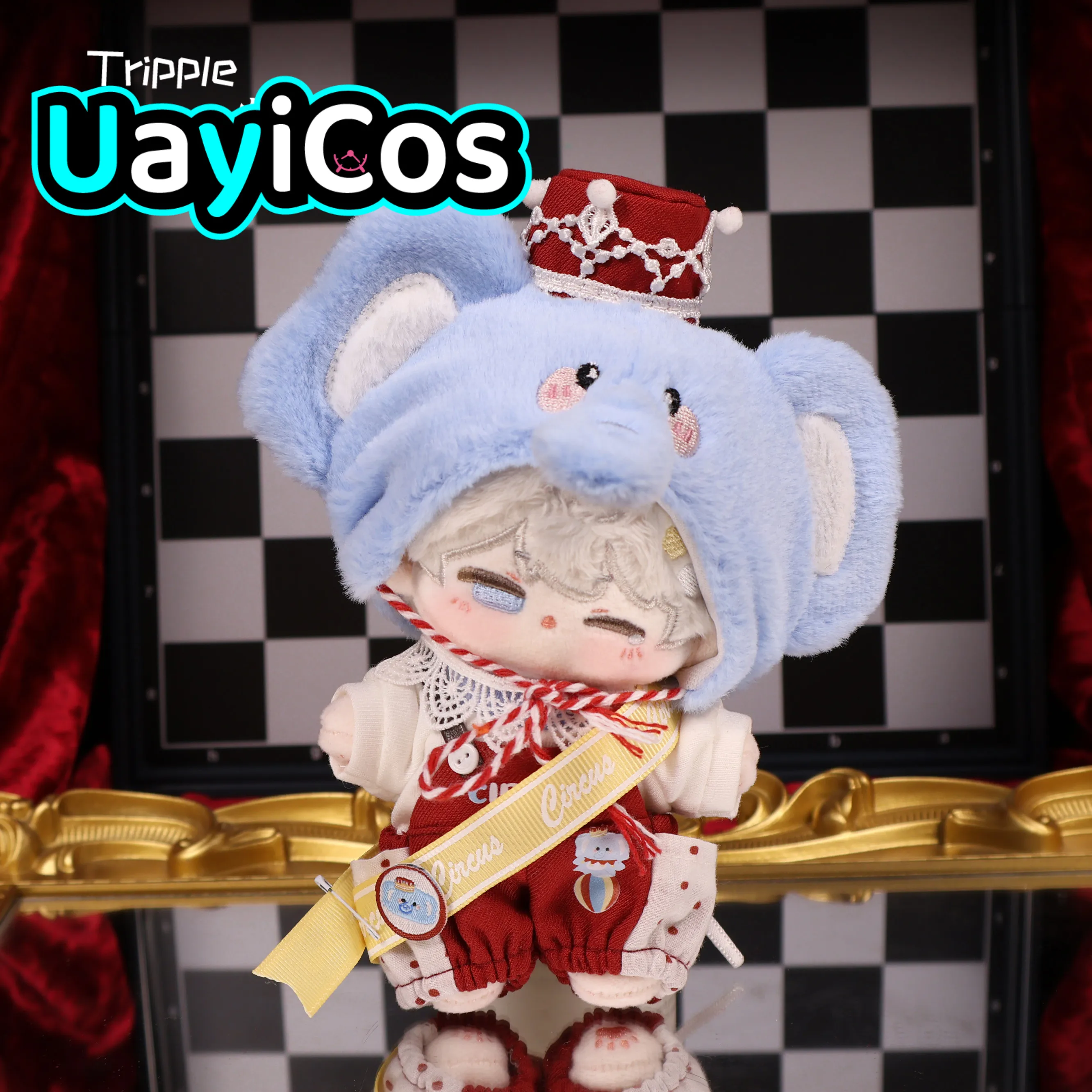 

В наличии 10 см кукольная одежда цирк серии милые животные одежда костюм мягкие плюшевые аксессуары для кукол аниме игрушки дети Хэллоуин G