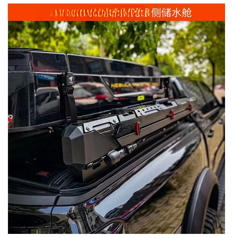 Top water storage tank Water Demon side  tank Off-road camping Self-driving shower Bath modification