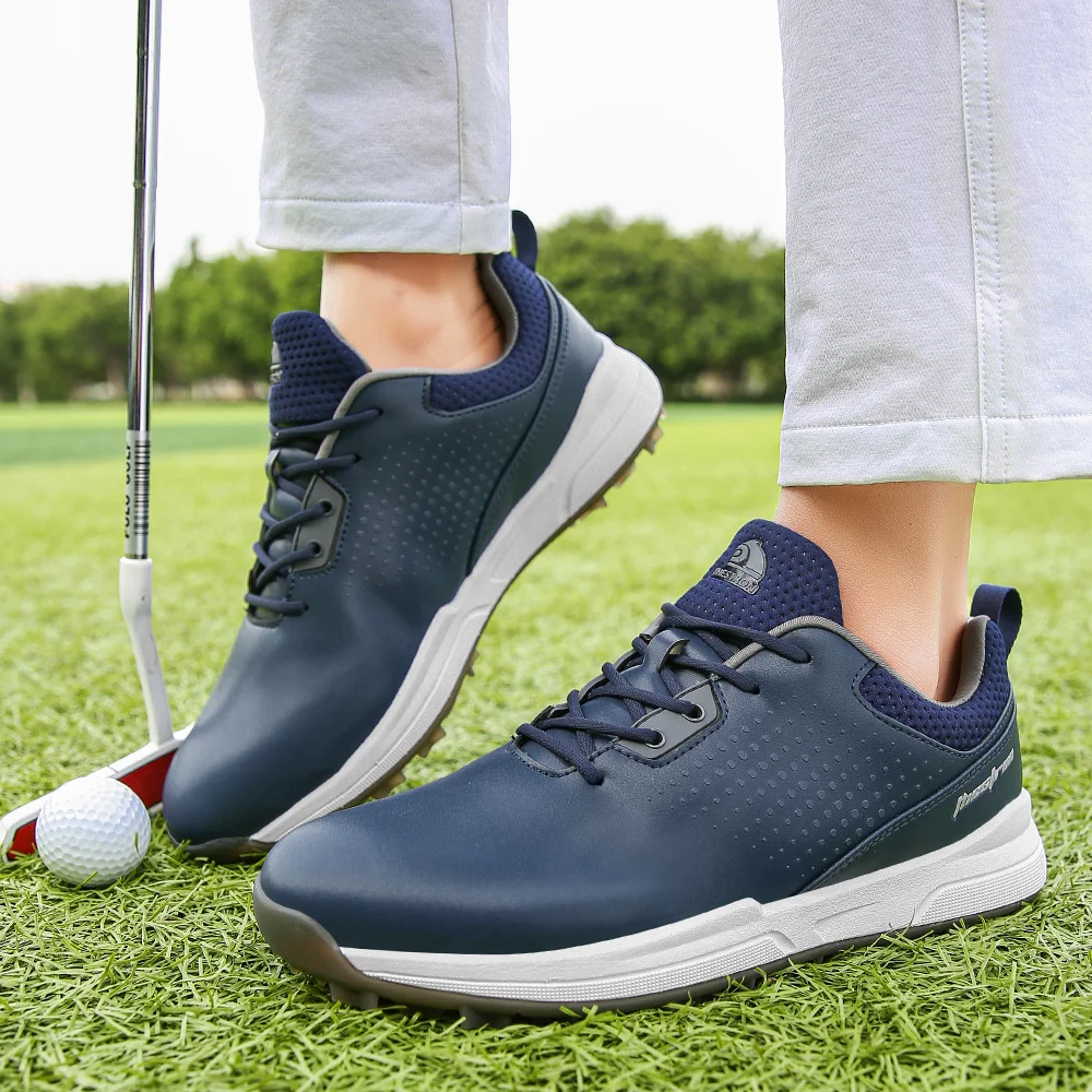 High-Quality Golf Sports Shoes Outdoor Walking Shoes  Men's Professional Golf Shoes Suitable for Golfers
