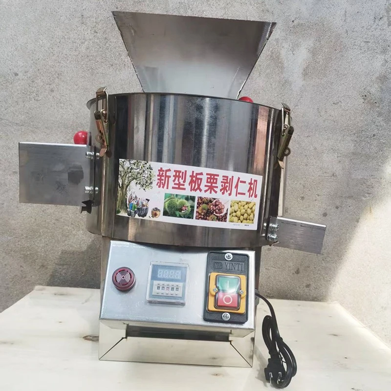 Peeling machine Chestnut planting agricultural products, chestnut shelling machine peeling machine for primary processing
