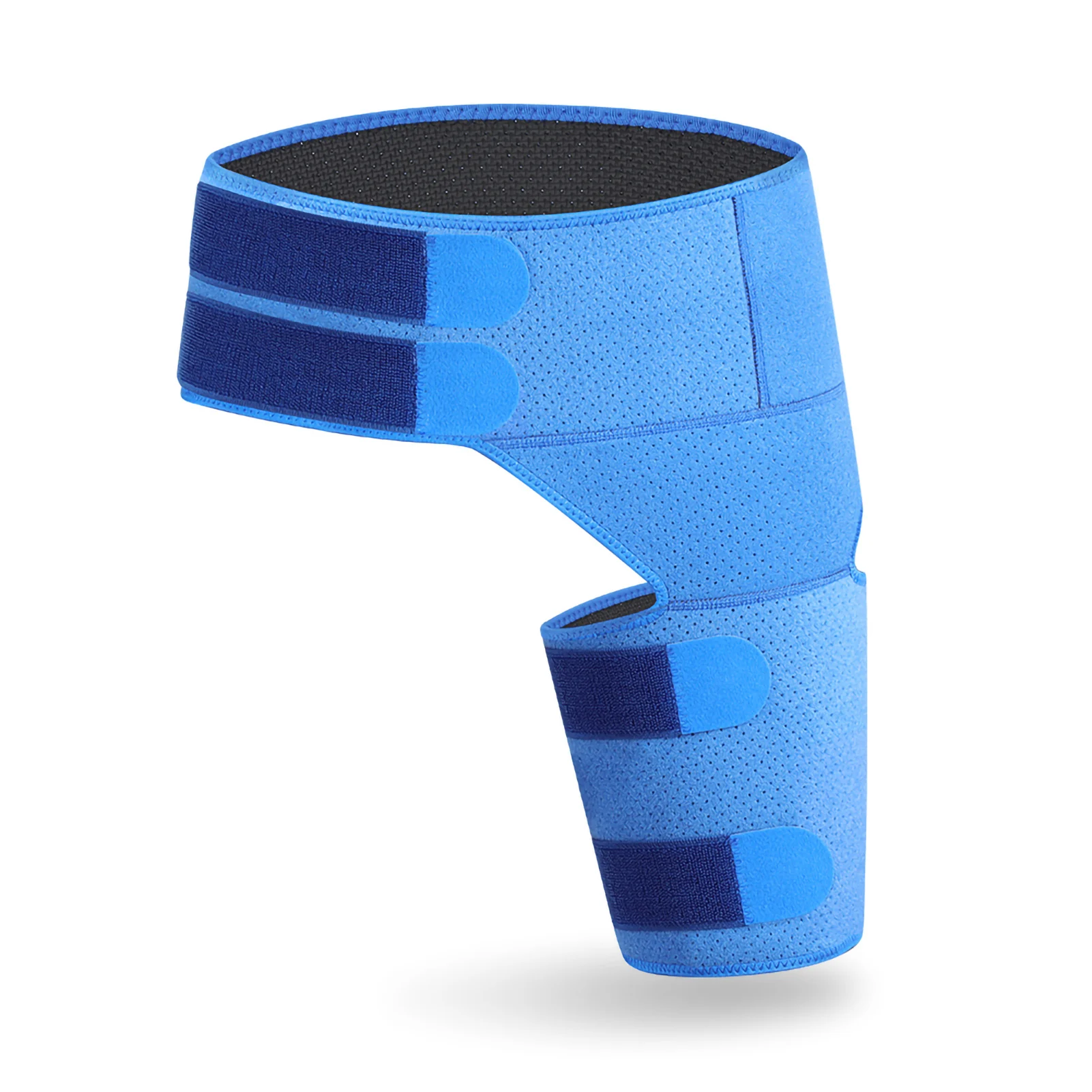 Leg Warmmers Groin Support Improved Elastic Band Double Pressure Rubber NonSlip Breathable Waist Leg Protector Hip Joint Support