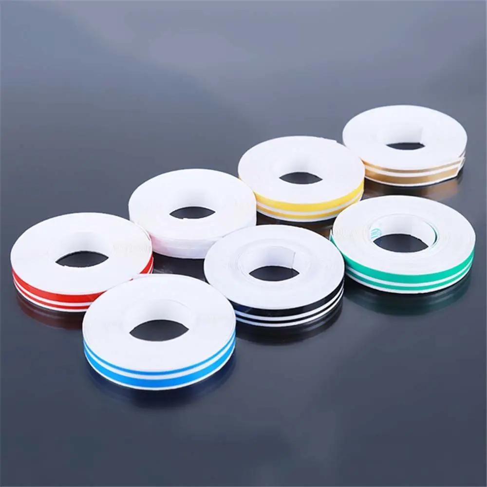 

Car Styling Accessories Bumper Double Line Tape Vinyl Sticker Pin Stripe Ribbon Sticker Motorcycle Decal Car Body Stickers