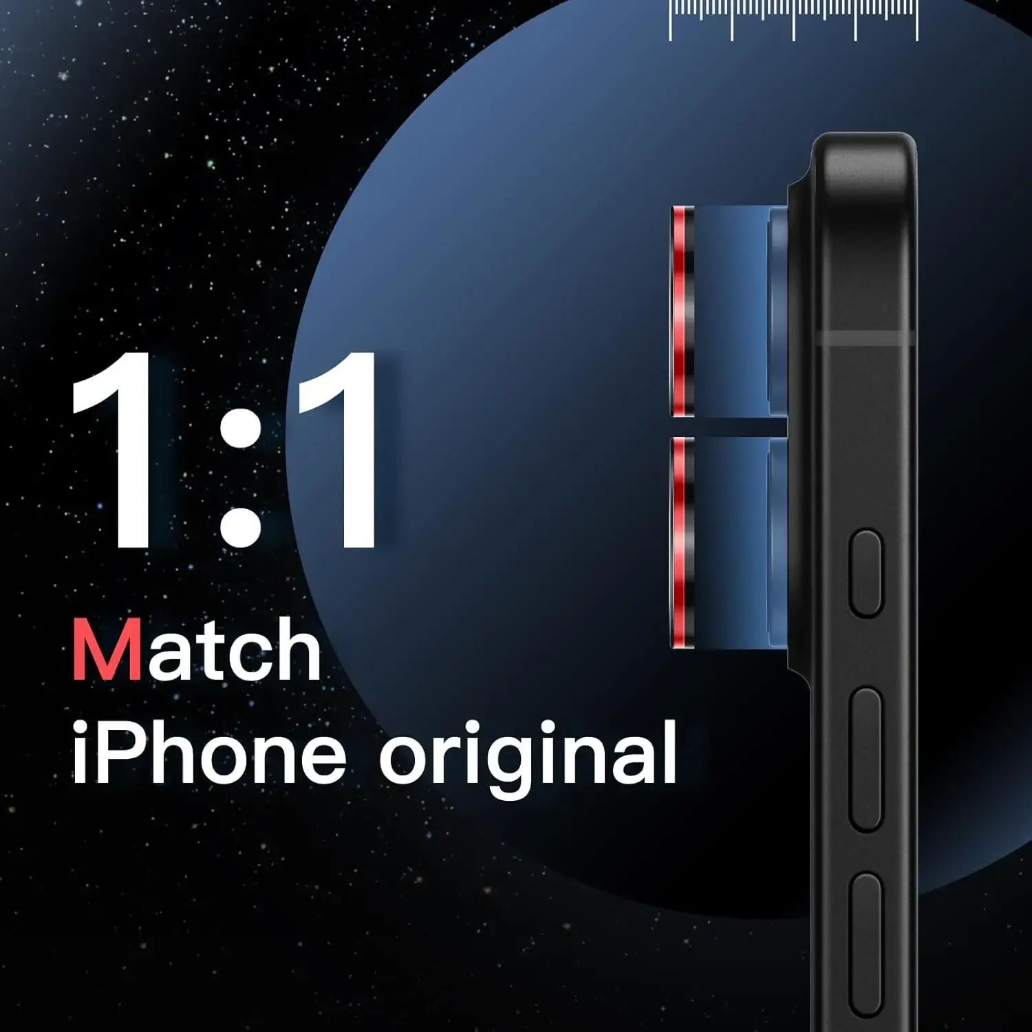 غطاء حماية لعدسة الكاميرا لهاتف آيفون اير 17 برو ماكس 16E 15 بلس 14 12 11 برو ماكس حماية الهاتف ملحقات أسود أحمر