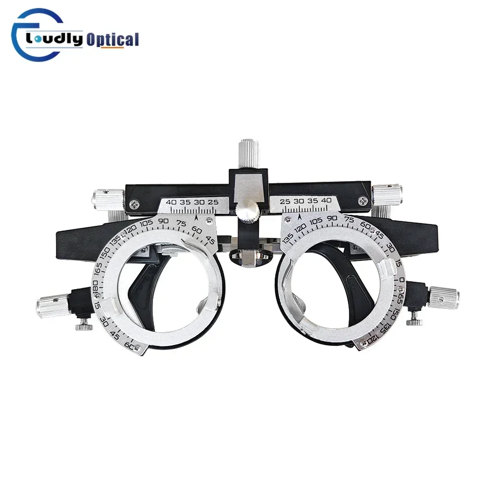 Optometry Trial Frame Adjustable Optical Frame for Optician Suitable and Comfortable Fit PD Adjustment Range 48-80mm AF-4880A