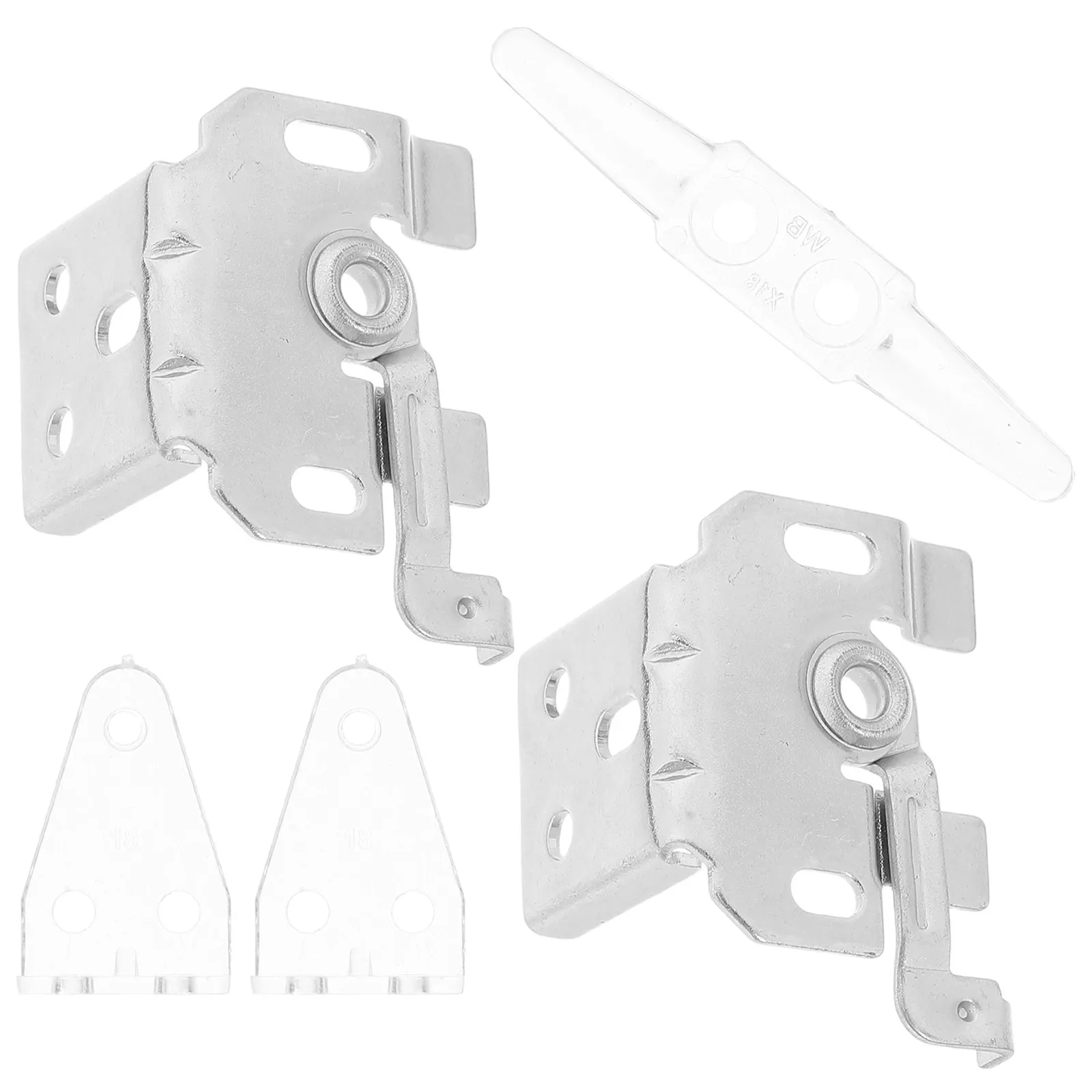 1Set Blind Mounting Bracket Kit Venetian Blind Spider Code Windproof Hooks Brackets for Blinds Headrail Holder Secure Indoor