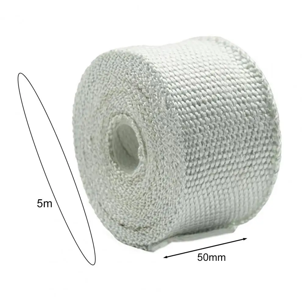 Hittebestendige Pijp Wrap Brandwerende Pijp Wrap Voor Outdoor Tent Kachel Hittebestendige Isolatietape Met Klemmen Camping Flue