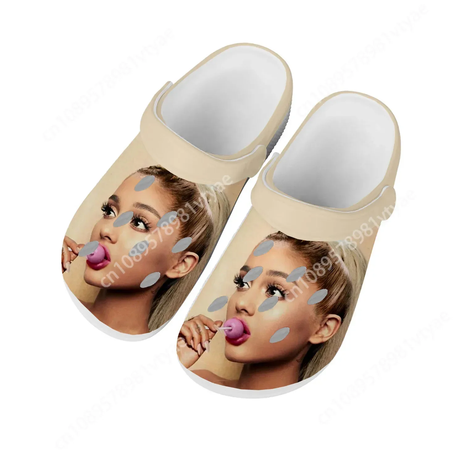 Ariana Grande Singer Cat Pop Home Clogs Custom Water Shoes Mens Womens Teenager Shoe Garden Clog Breathable Beach Hole Slippers