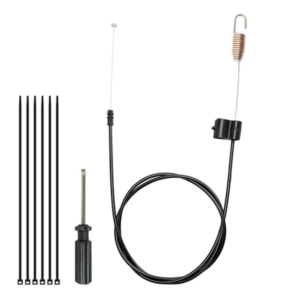 

LawnMowerSingleSpeedDriveCableFor TroyBiltСовместим с моделямиTB200andTB210ВключаетInstallationKitPart 94604728 A