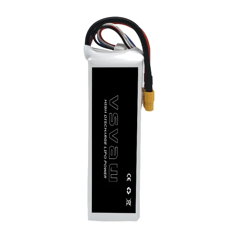 7200mAh 3S 11.1V 60C Remote Control Helicopter RC Model Plant Protection Drone FPV Lithium Battery T/XT60/XT-90 connector