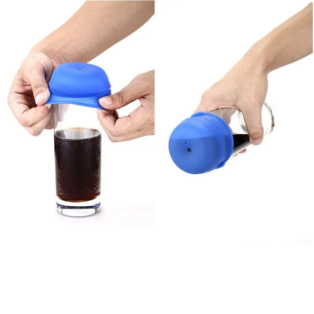 1Pc Durable Resuable Silicone Sippy Cup Lid Elastic Spill-Proof Straw Cup Cover With Straw Hole Water Bottle Accessories