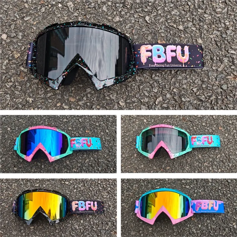 New Outdoor Sports Goggles for Ski Motorcycle Riding Night Use Mud Resistant Protective Eyewear Nice Gift