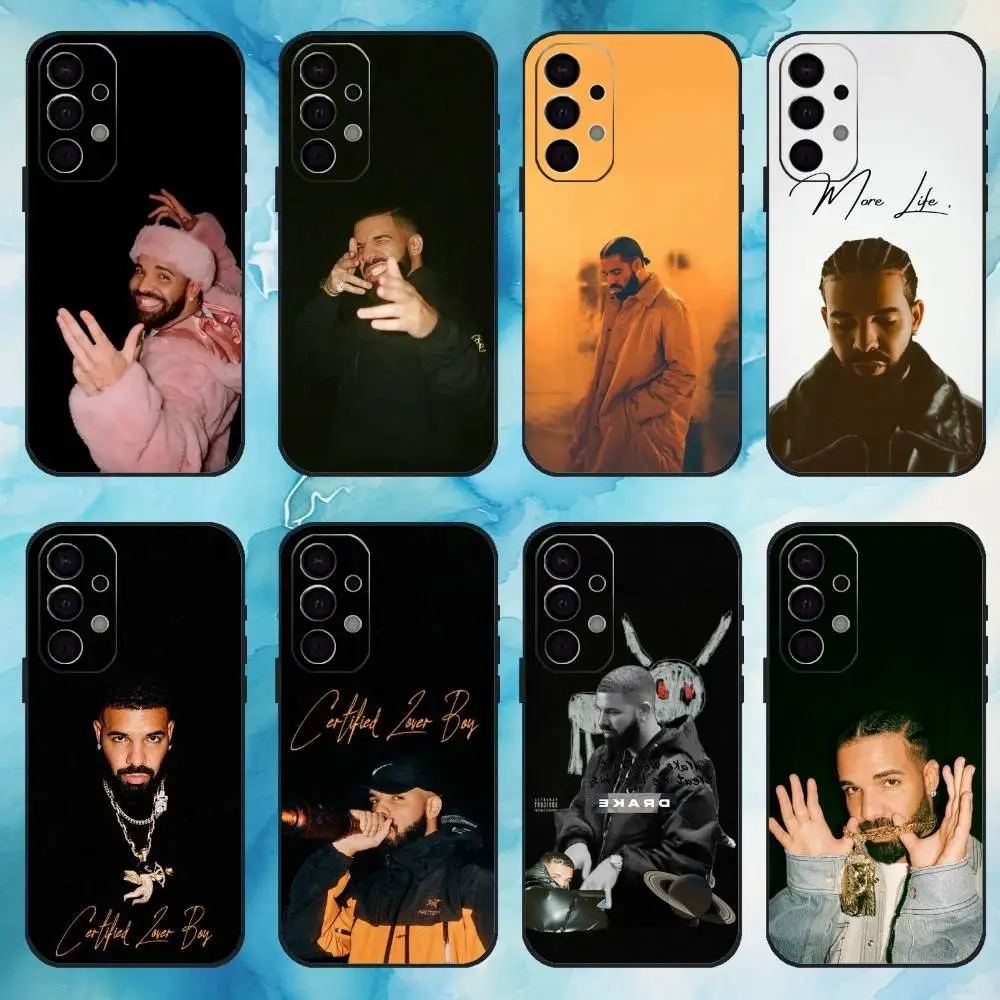 

Rapper D-Drake Phone Case For Samsung S25,S24,S21,S22,S23,S30,Ultra,S20,Plus,Fe,Lite,Note,10,9,5G Black Cover