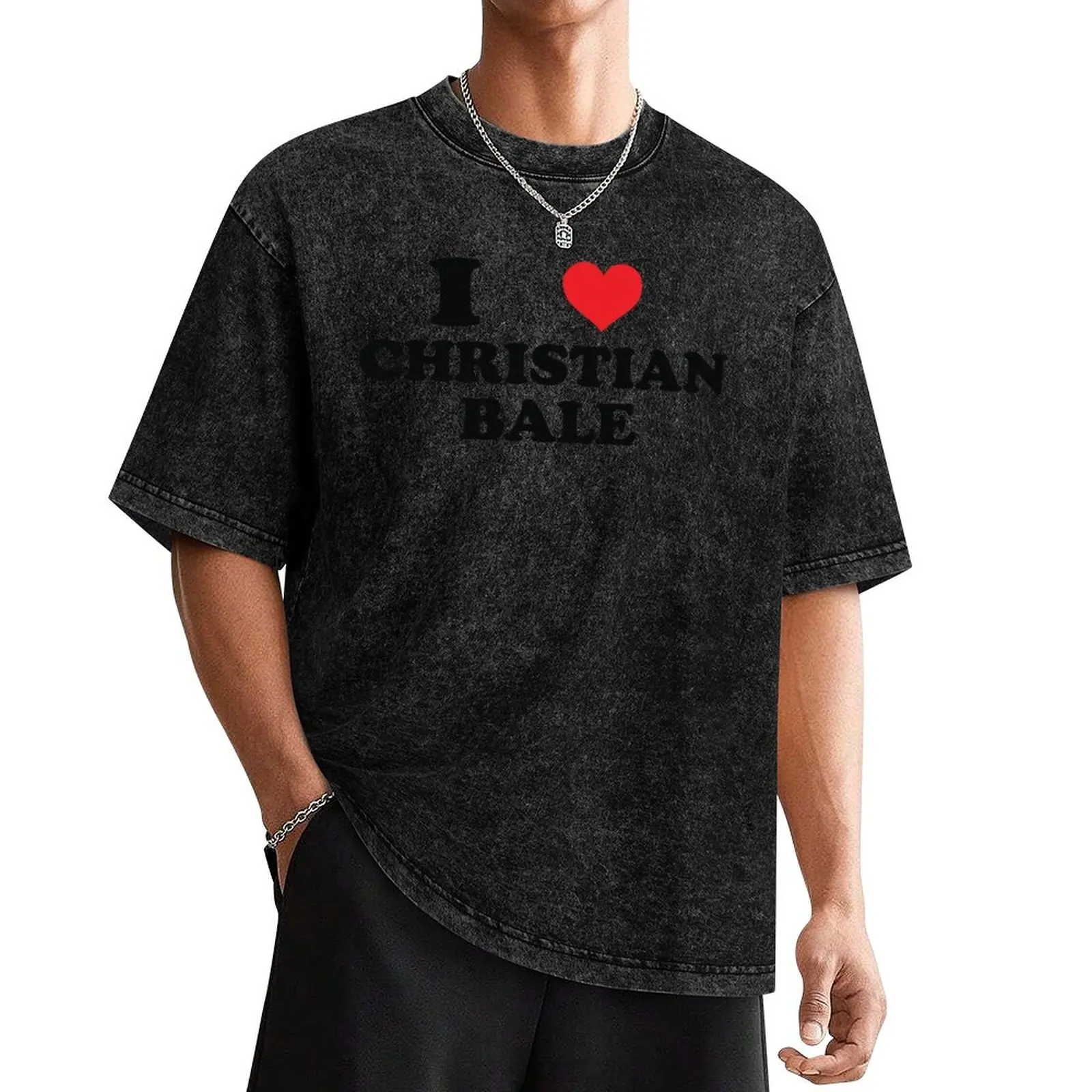 

i love christian bale T-Shirt cute clothes street wear cheap stuff vintage clothes mens fashion