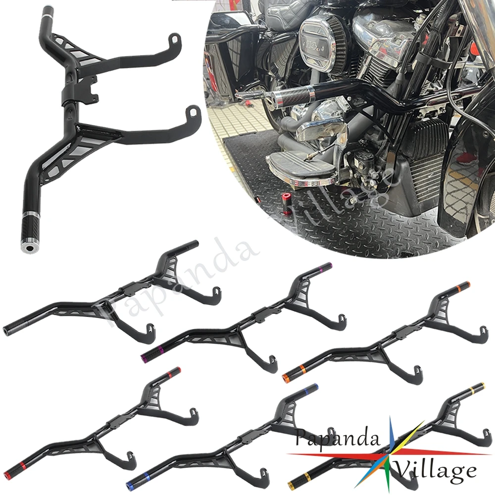 

For Harley Touring CVO FLHP FLTRU FLTRK FLTRUSE FLTRX Motorcycle Highway Bumper Engine Guard Crash Bars Protector Accessories