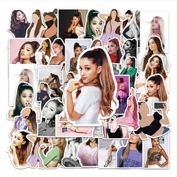 10/30/50 adet sıcak şarkıcı Ariana Grande çıkartmalar kedi Ari Pop müzik Sticker DIY telefon su şişesi bagaj su geçirmez Graffiti çıkartması