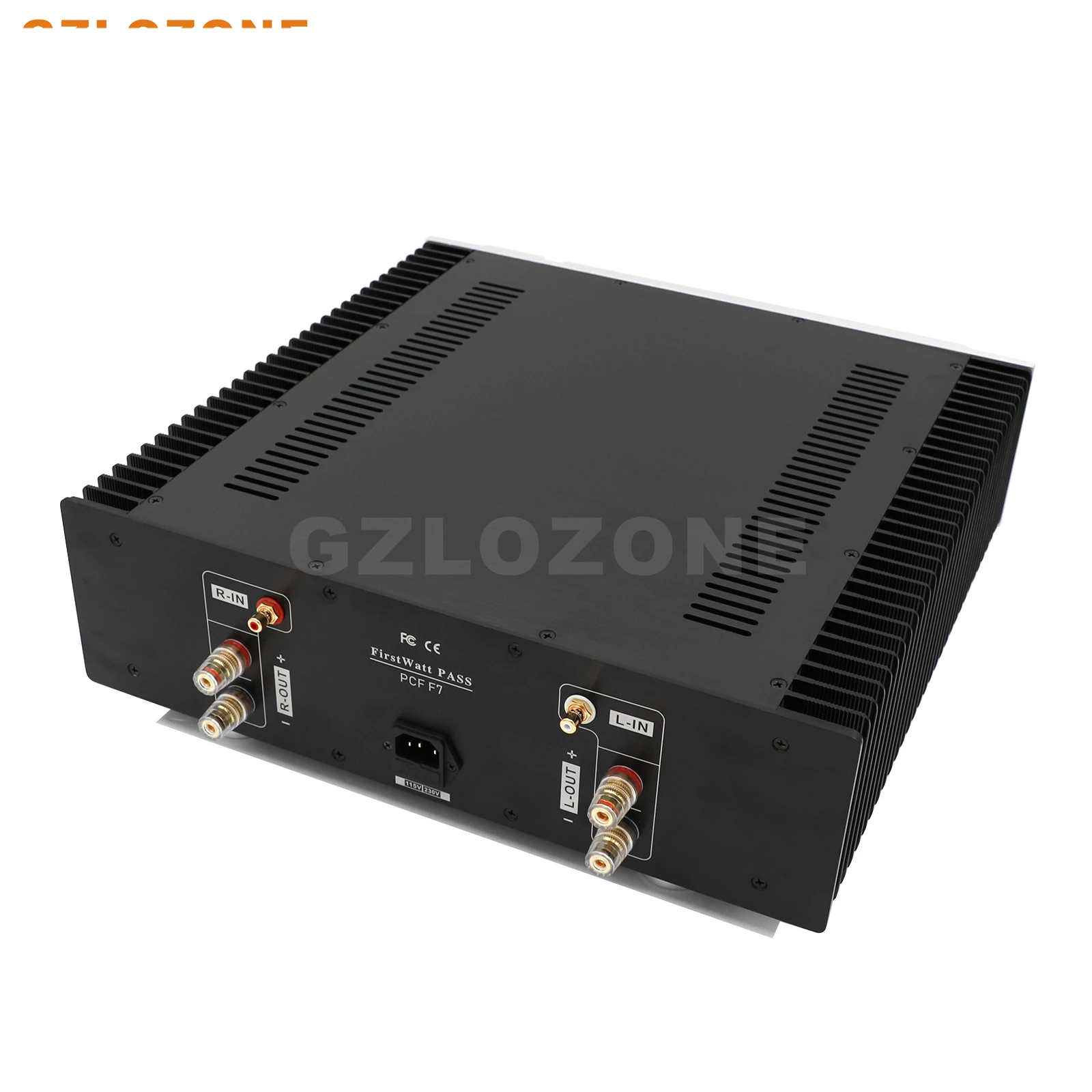 HI-END stereo FirstWatt PASS PCF F7 Positive current Feedback ECX10N20 / ECX10P20 Class A power amplifier 20W+20W