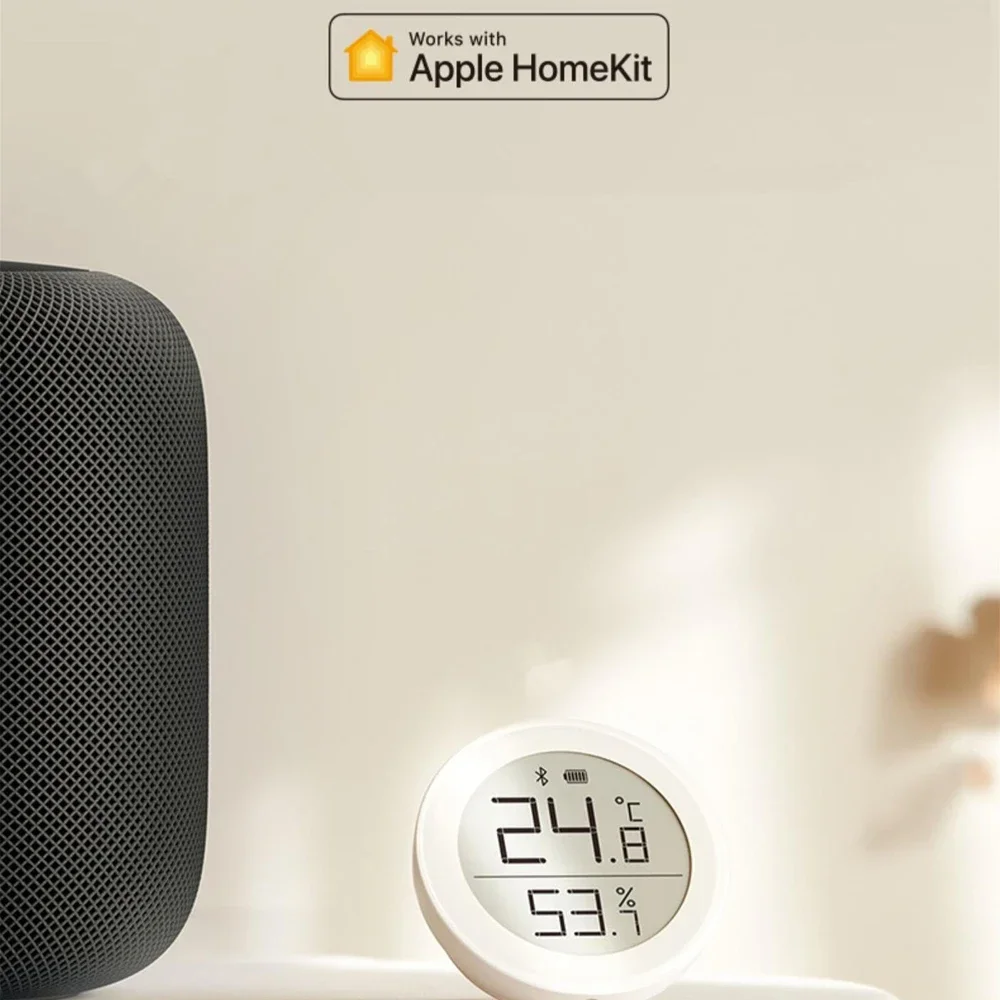 Cleargrass Qingping Bluetooth Thermometer Hygrometer Temperatuur Vochtigheidssensor Voor Apple Siri Homekit/Mi Mijia App Home