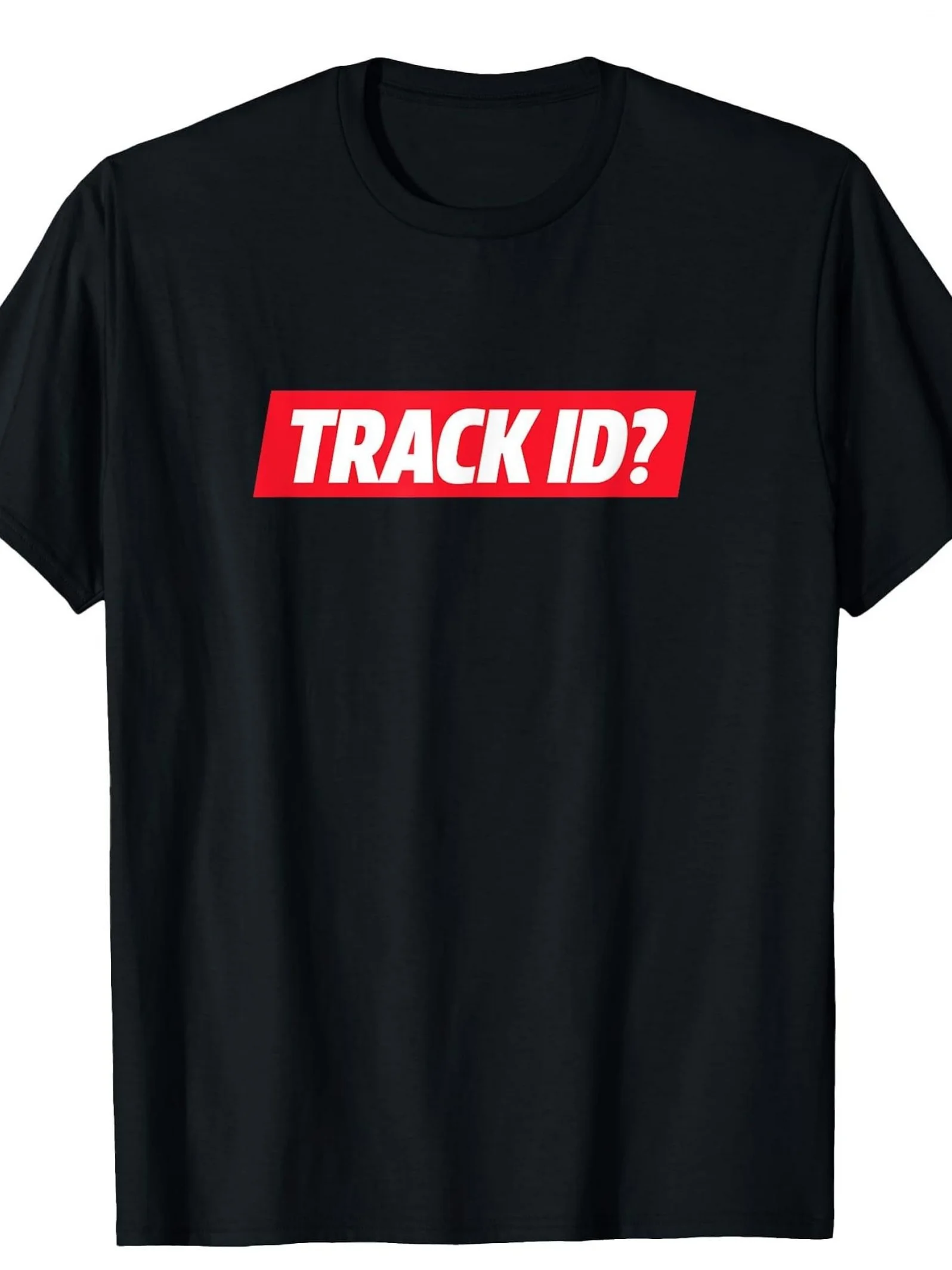 Camiseta masculina de algodão pesado pista id techno edm rave festa t preto vermelho texto concertos festivais de música em torno do pescoço camisa