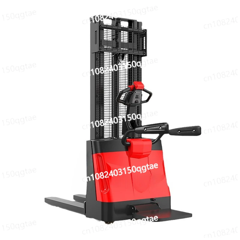 Full Electric Stacker Crane ESR151Z ESR181Z Portable Lifting Forklift Stacker Crane