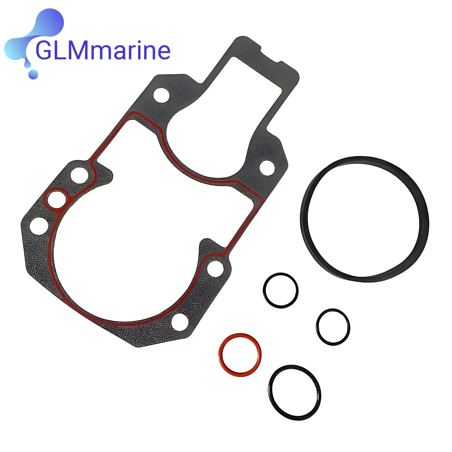 18654A1 U-Joint Exhaust Cable Bellows Hose Kit for Mercruiser Alpha 1 Gen 2 Drives with Gasket Kit 74639Q02 816431A1 27-94996Q2