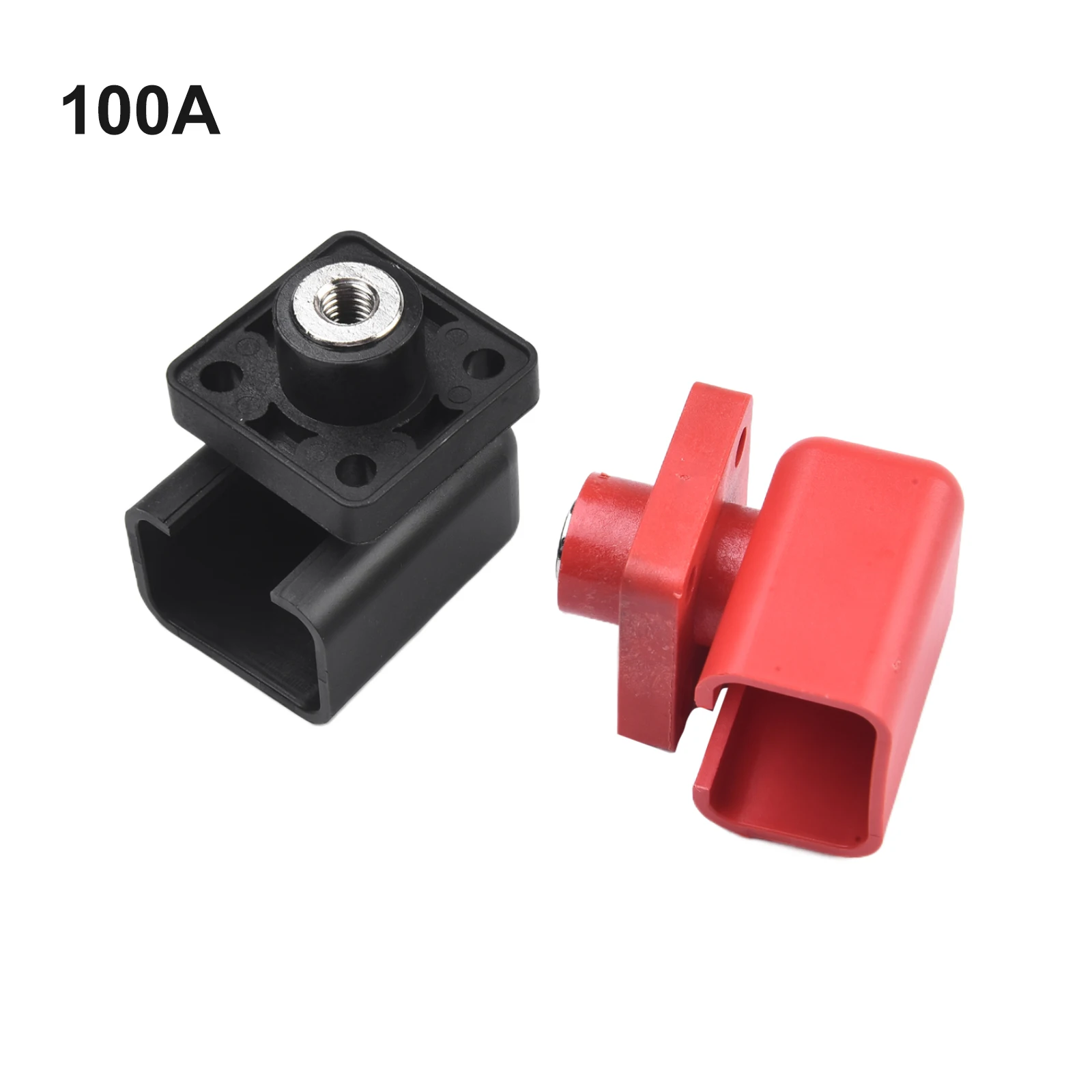 Sturdy Battery Connector Terminal Block Good Electrical Conductivity 2X Anti Oxidation Easily Replaceable Brass Nose