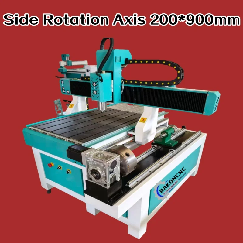 Multi-functional Cnc Router 4 Axis Rotation Axis Woodworking Tools 6090 1212 1325 Desktop Kitchen Furniture Cutting Engraver