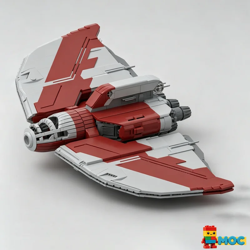 

21135 PCS Sci-Fi Interstellar Shuttle MOC Blocks DIY Educational Assembly Toy For Collection Birthday Christmas Festival Gifts