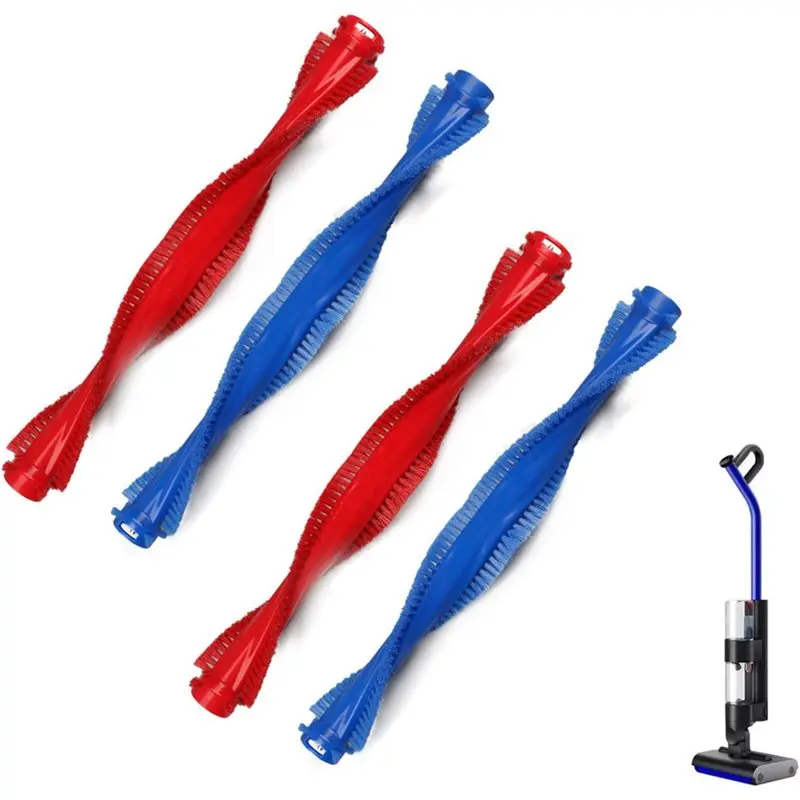 Spazzole a rullo di ricambio a caldo per Dyson Wash G1 Wet Cleaner Attacco per aspirapolvere Barra per spazzole Detriti anteriori e posteriori