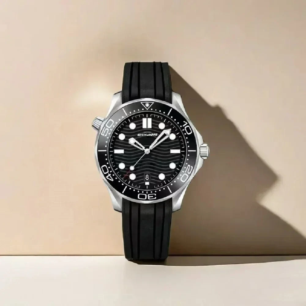 Jam Tangan Uniseks Mekanis Otomatis Olahraga Retro Multifungsi Baja Tahan Karat Fungsi Penuh Waktu Dunia