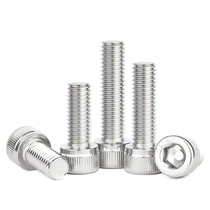 

M4 M5 M6 DIN912 304 A2-70 Stainless Steel Hexagon Hex Socket Cap Allen Head Bolt Screw L=2-50mm