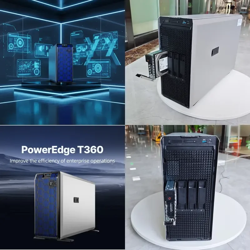 Intel Xeon E-2436 2.9GHz Industrial AI Server Multiple GPUs 4.5U Tower Workstation for Streaming High Performance Computing