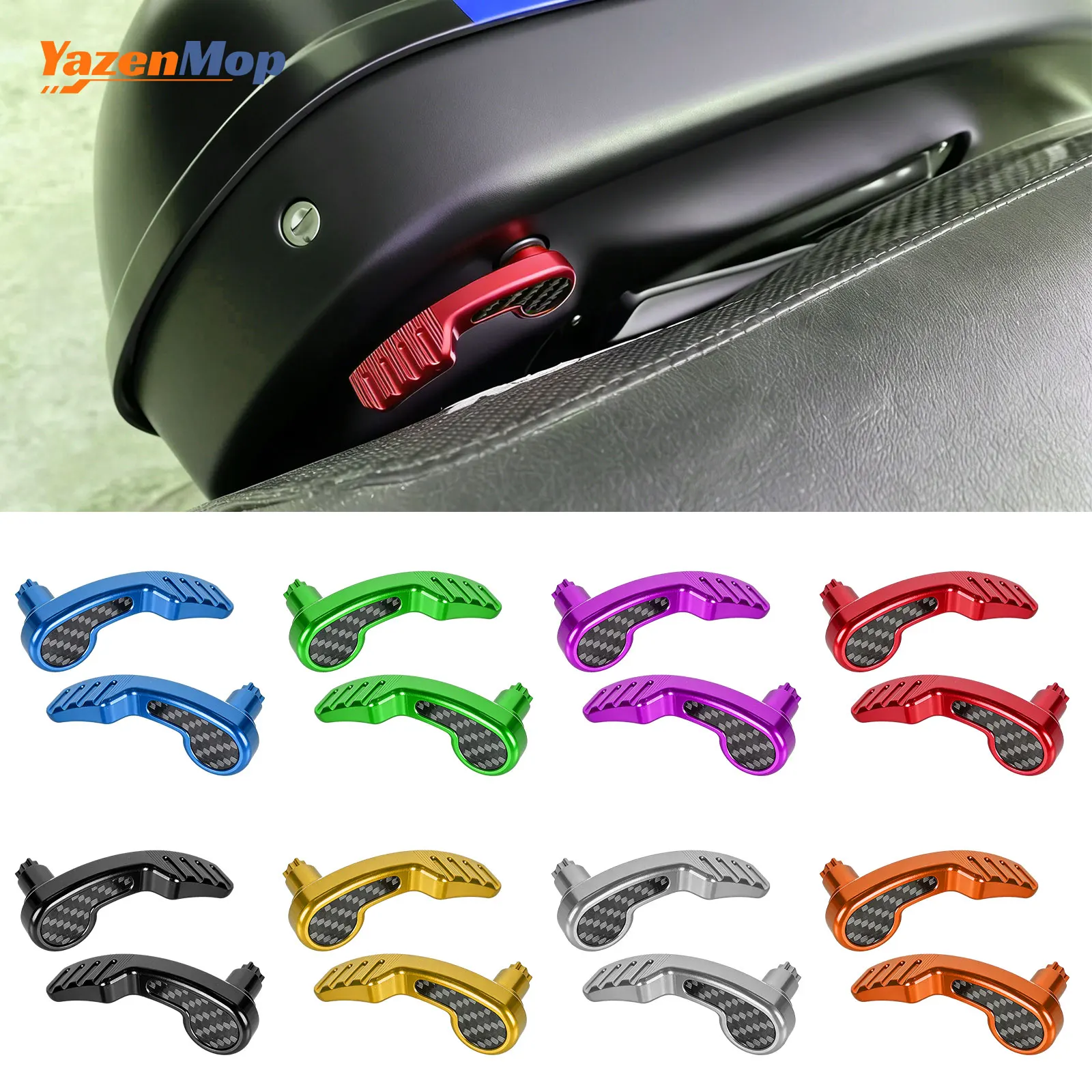 

Комплект защелок для седельных сумок, подъемник защелок и элементы из настоящего карбона для мотоциклов Harley Touring Street Road Glide Road King